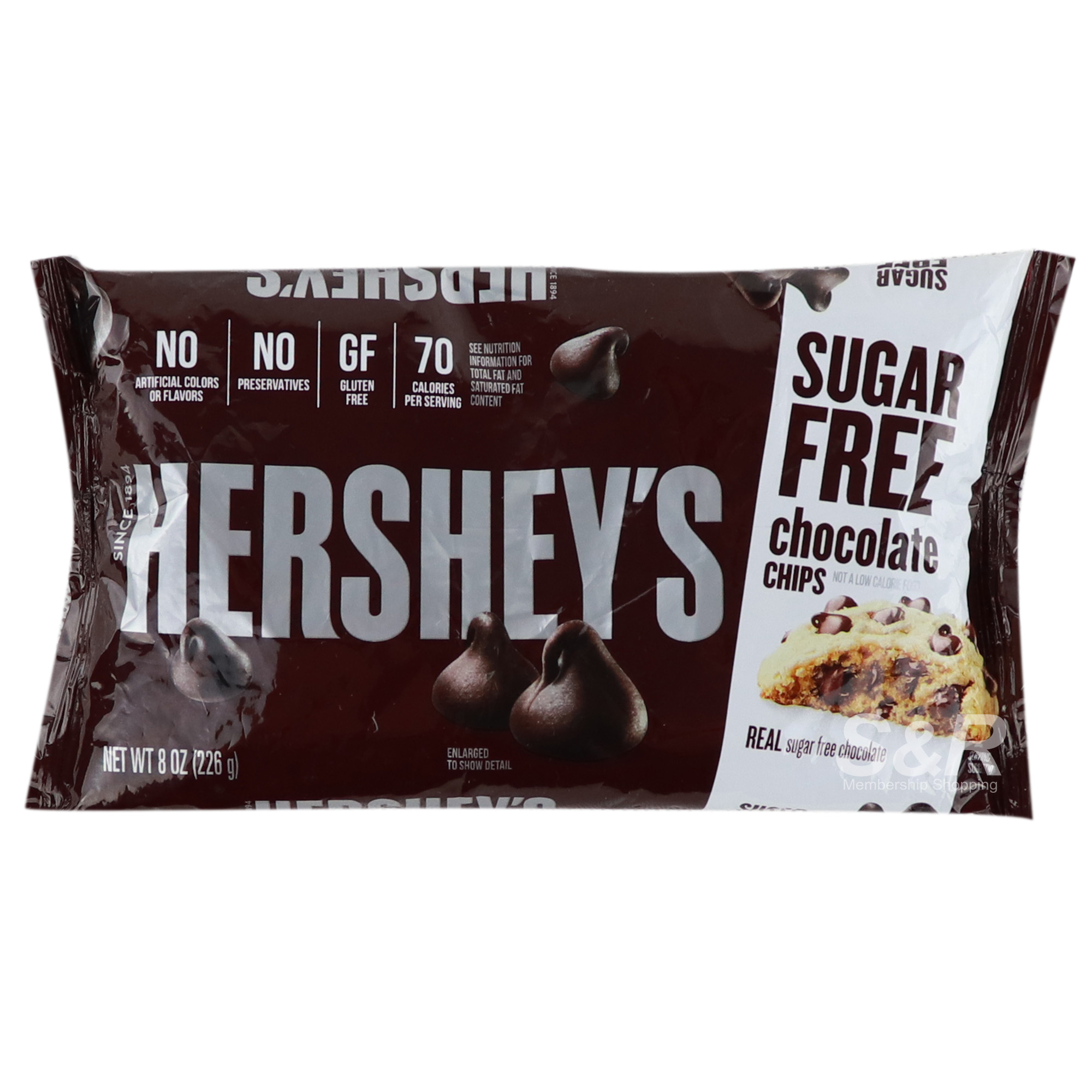 Hershey's Sugar Free Chocolate Chips 226g